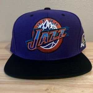 Vintage Mitchell and Ness Utah Jazz limited edition 50th anniversary snapback